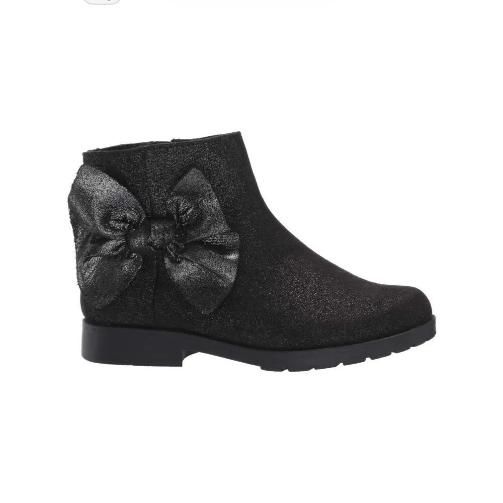 NEW Stride Rite Sr Lorraine Toddler Girls Size 9 Casual Boots Black
